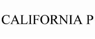 CALIFORNIA P