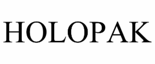 HOLOPAK