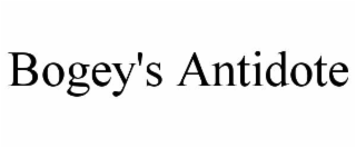 BOGEY'S ANTIDOTE