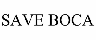 SAVE BOCA
