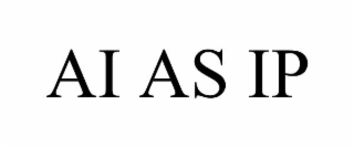 AI AS IP