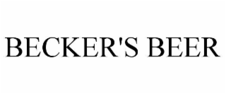 BECKER'S BEER