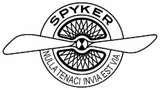 SPYKER NULLA TENACI VIA INVIA EST