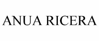 ANUA RICERA