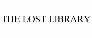 THE LOST LIBRARY
