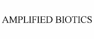 AMPLIFIED BIOTICS