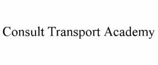 CONSULT TRANSPORT ACADEMY