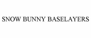 SNOW BUNNY BASELAYERS