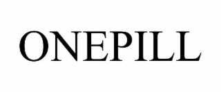ONEPILL