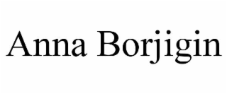 ANNA BORJIGIN