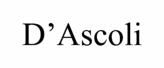 D’ASCOLI
