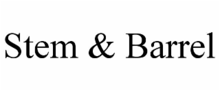 STEM & BARREL