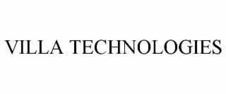 VILLA TECHNOLOGIES