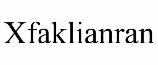 XFAKLIANRAN
