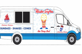 DELICIOUS SHAKES, SUNDAES SHAKES CONES, MISTER SOFTEE, THE VERY BEST, DELICIOUS SHAKES