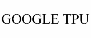 GOOGLE TPU