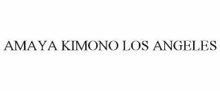AMAYA KIMONO LOS ANGELES