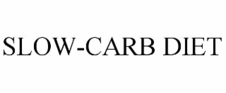 SLOW-CARB DIET