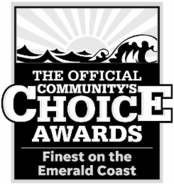 THE OFFICIAL COMMUNITY'S CHOICE AWARDS FINEST ON THE EMERALD COAST