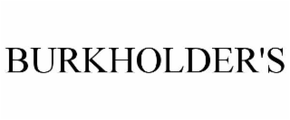 BURKHOLDER'S
