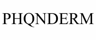 PHQNDERM