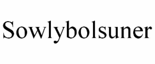 SOWLYBOLSUNER