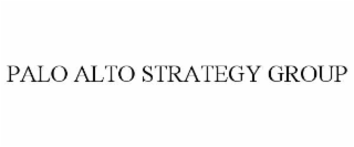 PALO ALTO STRATEGY GROUP