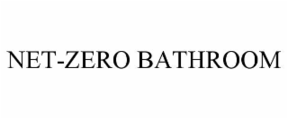 NET-ZERO BATHROOM