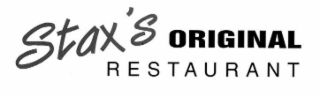 STAX'S ORIGINAL RESTAURANT