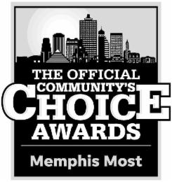 THE OFFICIAL COMMUNITY'S CHOICE AWARDS MEMPHIS MOST
