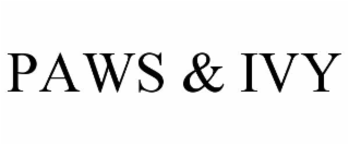 PAWS & IVY