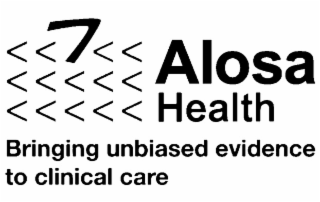 ALOSA HEALTH BRINGING UNBIASED EVIDENCE TO CLINICAL CARE