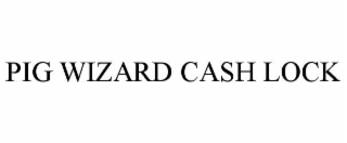 PIG WIZARD CASH LOCK