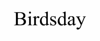 BIRDSDAY