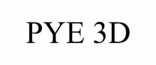PYE 3D