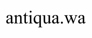 ANTIQUA.WA