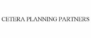 CETERA PLANNING PARTNERS