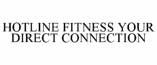 HOTLINE FITNESS YOUR DIRECT CONNECTION