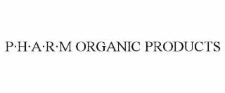 P·H·A·R·M ORGANIC PRODUCTS