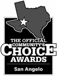 THE OFFICIAL COMMUNITY'S CHOICE AWARDS SAN ANGELO