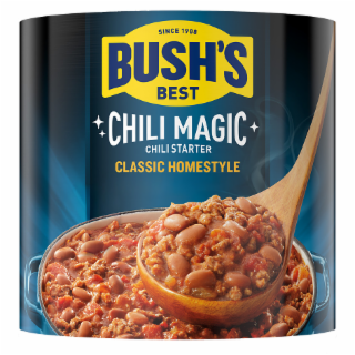 SINCE 1908 BUSH'S  BEST CHILI MAGIC CHILI STARTER CLASSIC HOMESTYLE