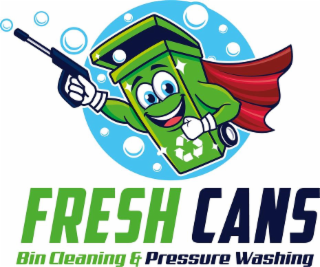 FRESH CANS BIN CLEANING & PRESSURE WASHING