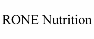 RONE NUTRITION