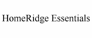 HOMERIDGE ESSENTIALS