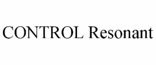 CONTROL RESONANT