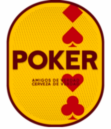 POKER AMIGOS DE VERDAD CERVEZA DE VERDAD