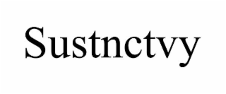 SUSTNCTVY