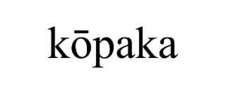 KŌPAKA