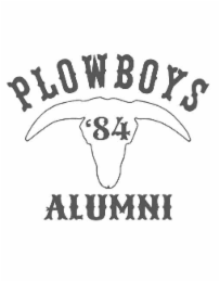 PLOWBOYS '84 ALUMNI