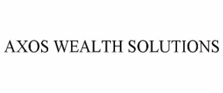 AXOS WEALTH SOLUTIONS